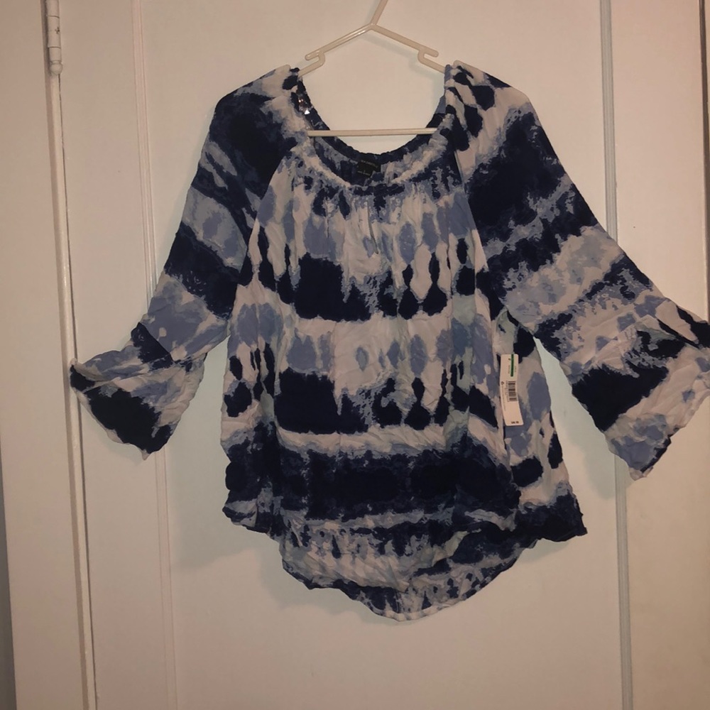 Blue blouse